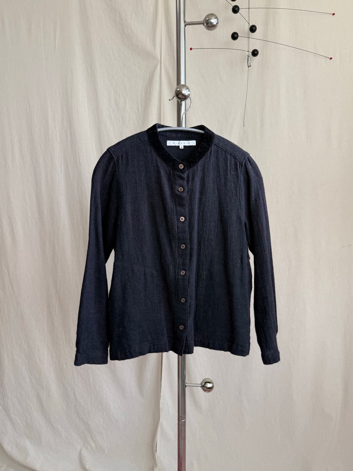 Lilasic 네추럴 블라우스 상품이미지2