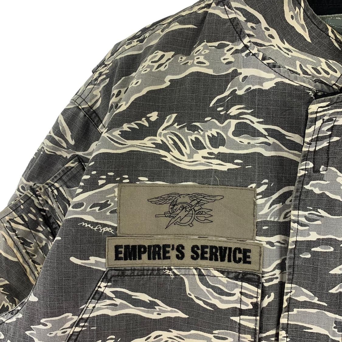 WTAPS 더블탭스 아카이브 엠파이어 타이거카모 밀리터리 자켓 상품이미지5