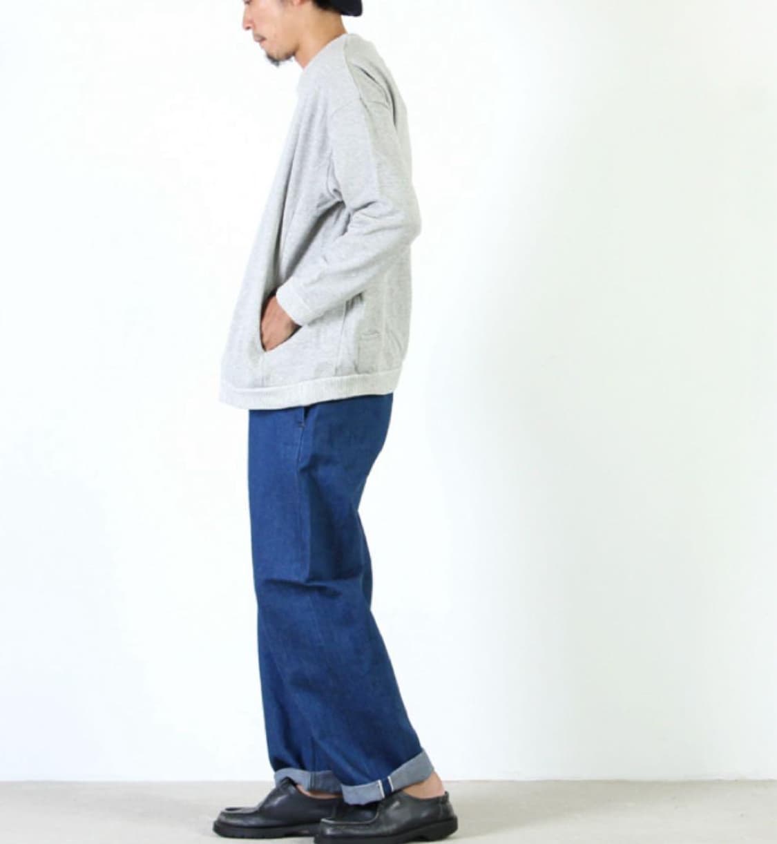 outil 우티 판탈론 아를 데님 신치백 워크 팬츠 상품이미지10