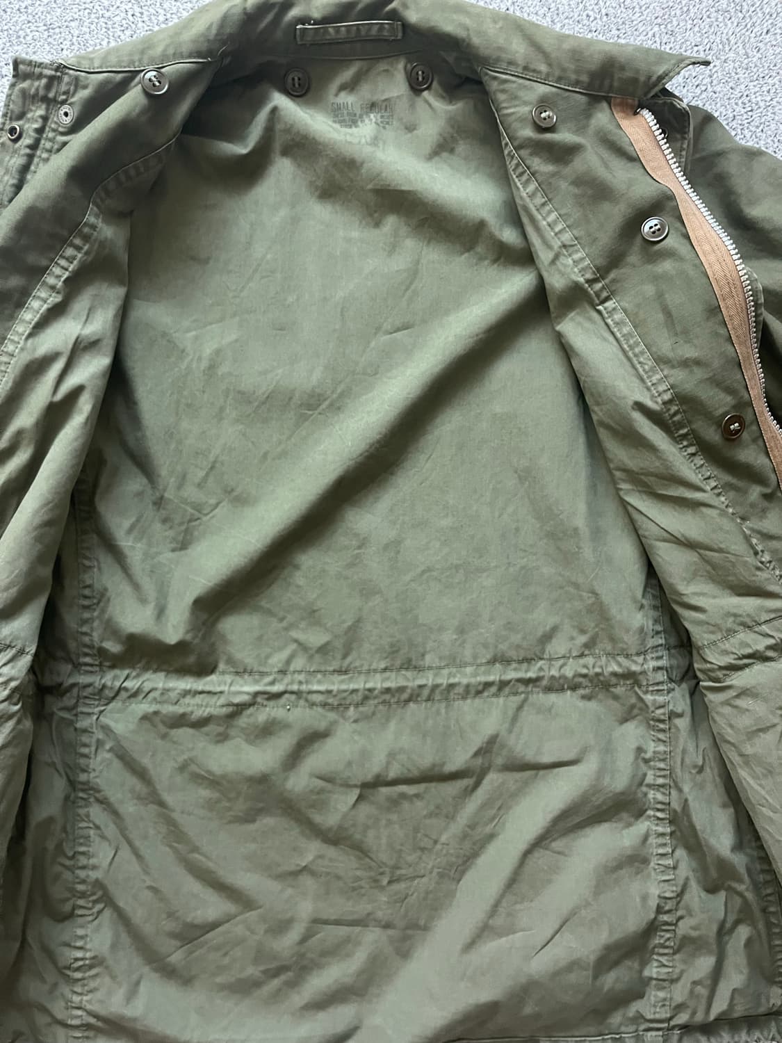 1952 US ARMY M-51 필드 자켓 S-R (초기형 스탬프) 상품이미지5