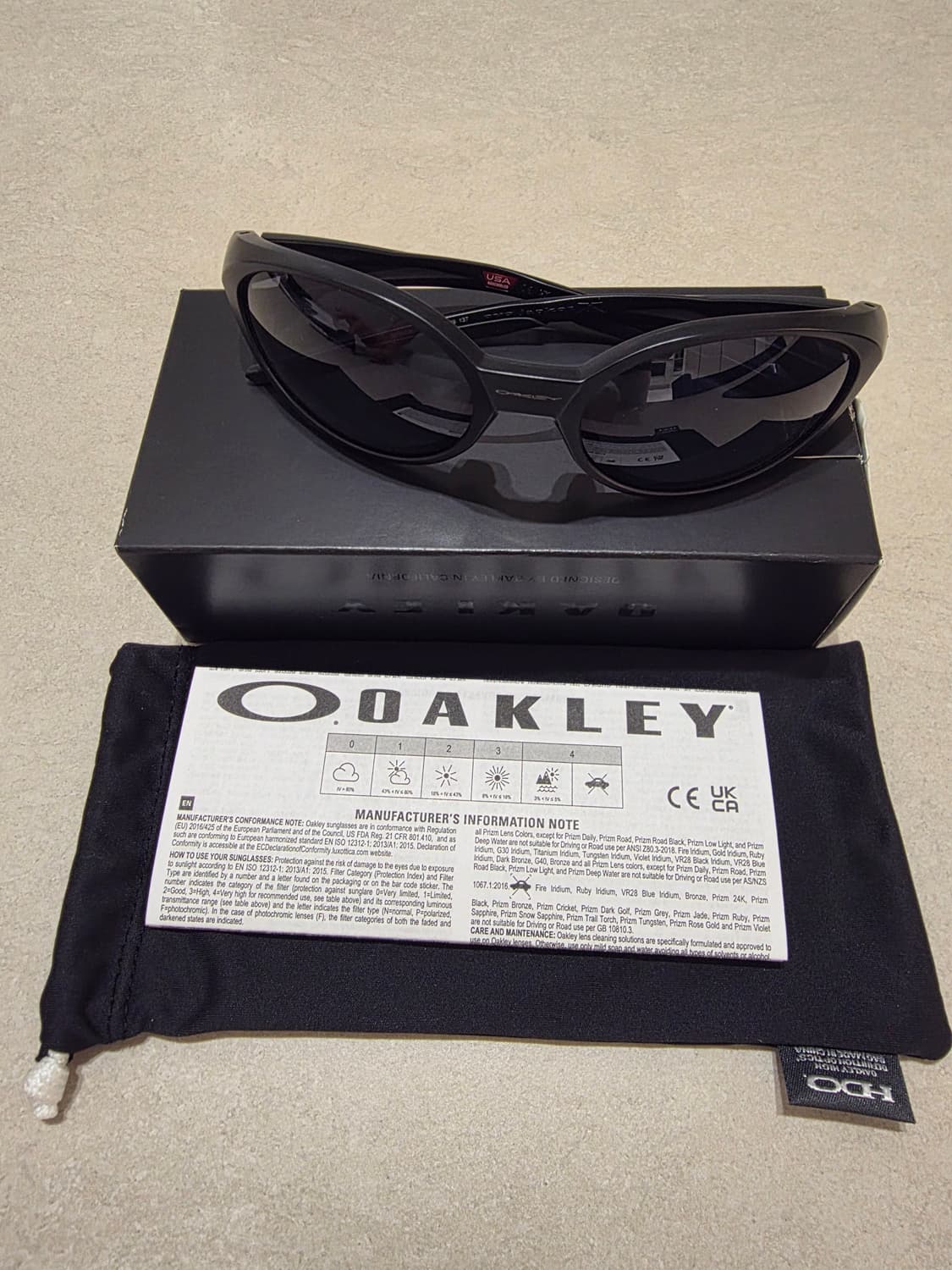 오클리 아이자켓 리덕스 블랙 상품이미지1