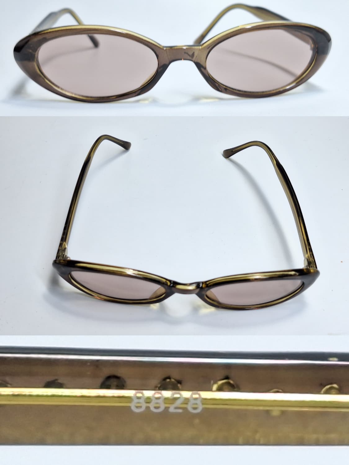 00s 일본 빈티지 보석 장식 긱시크 선글라스 겸 안경테 클래식 레트로  상품이미지8