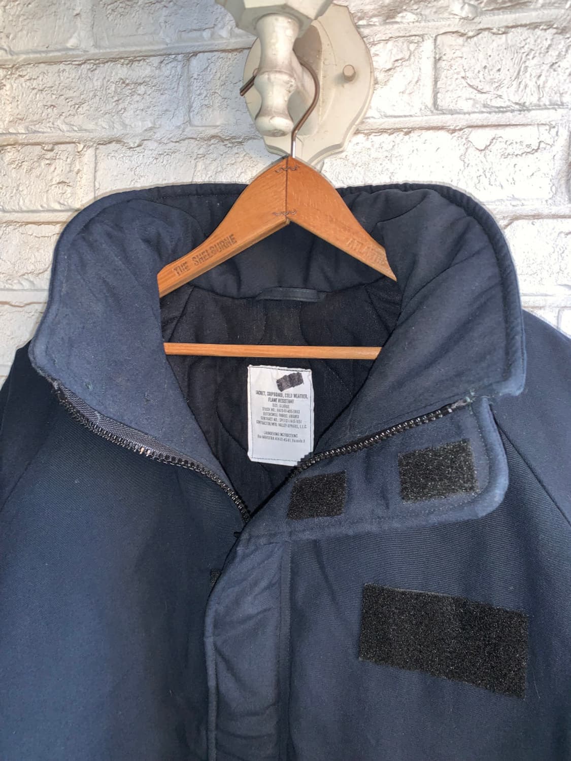 미해군 쉽보드 shipboard 덱자켓 XL 상품이미지3