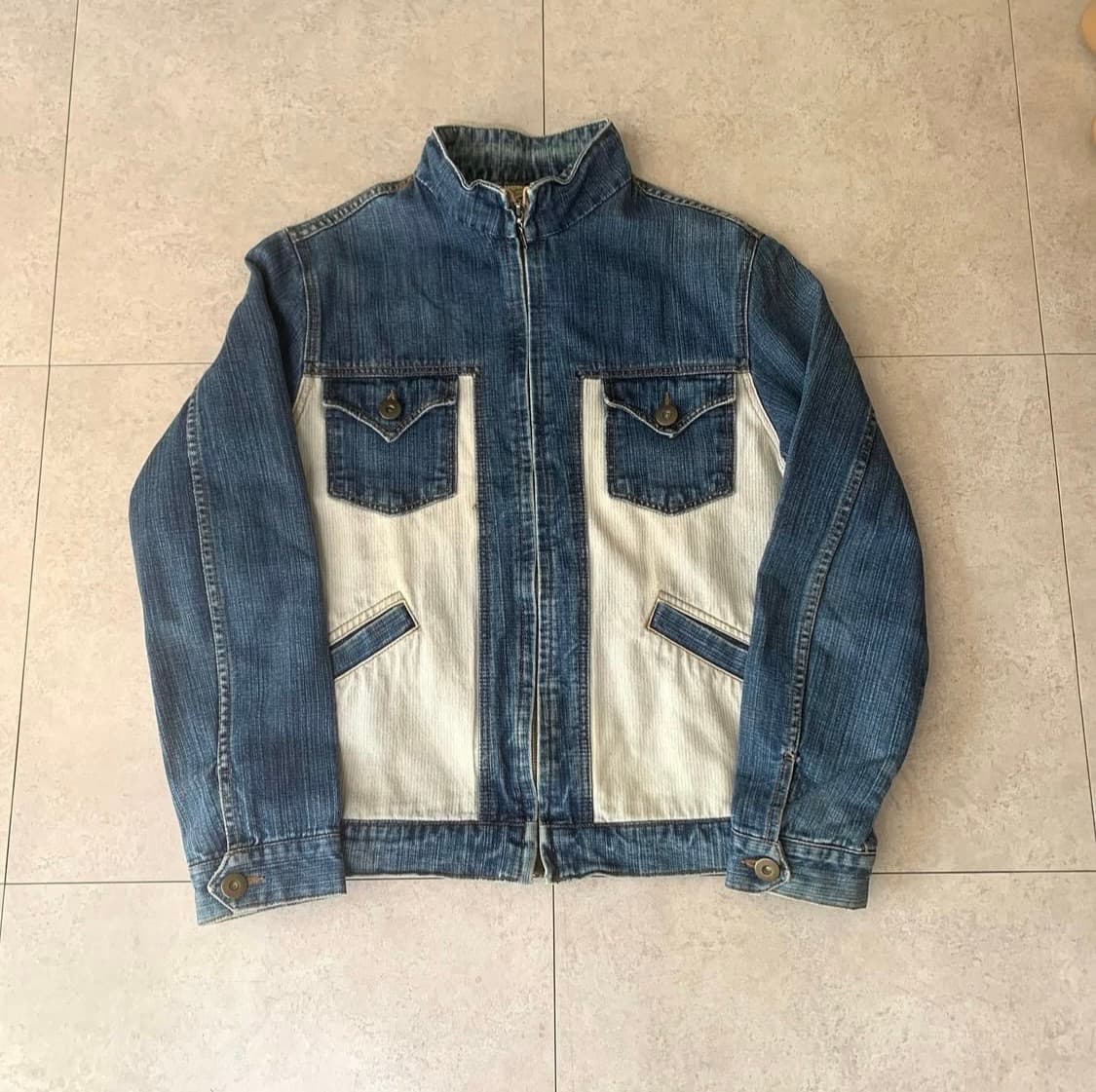 빈티지 데님 자켓 상품이미지1