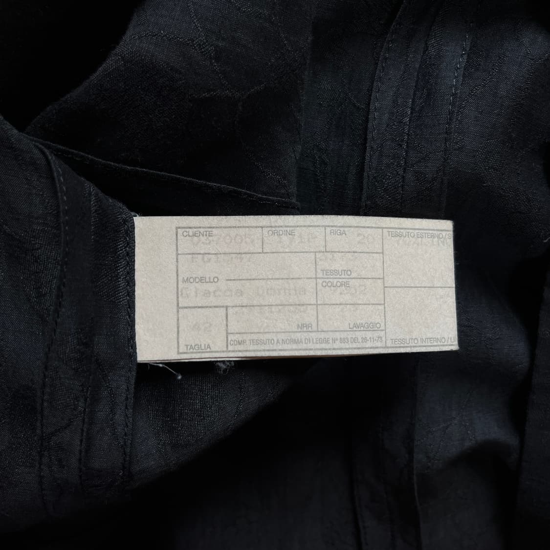 90s Giorgio Armani 실크 자카드 여름 블레이저 상품이미지5