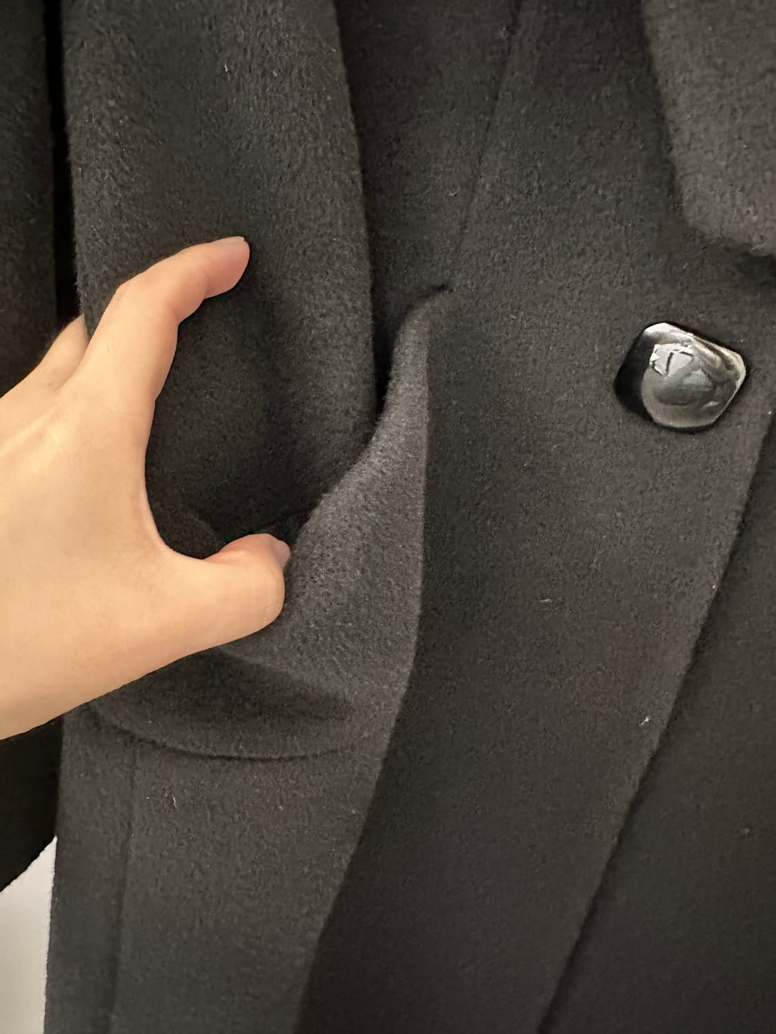 모조에스핀 울 코트(사이즈85) 상품이미지5