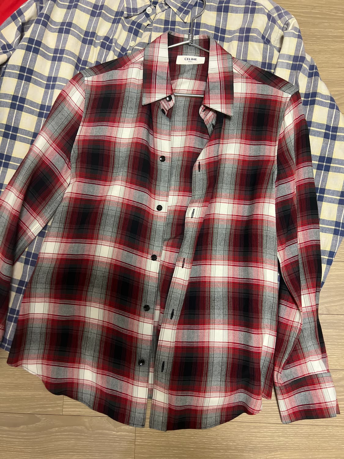 셀린느 여성용 비스코스 플란넬셔츠 상품이미지1