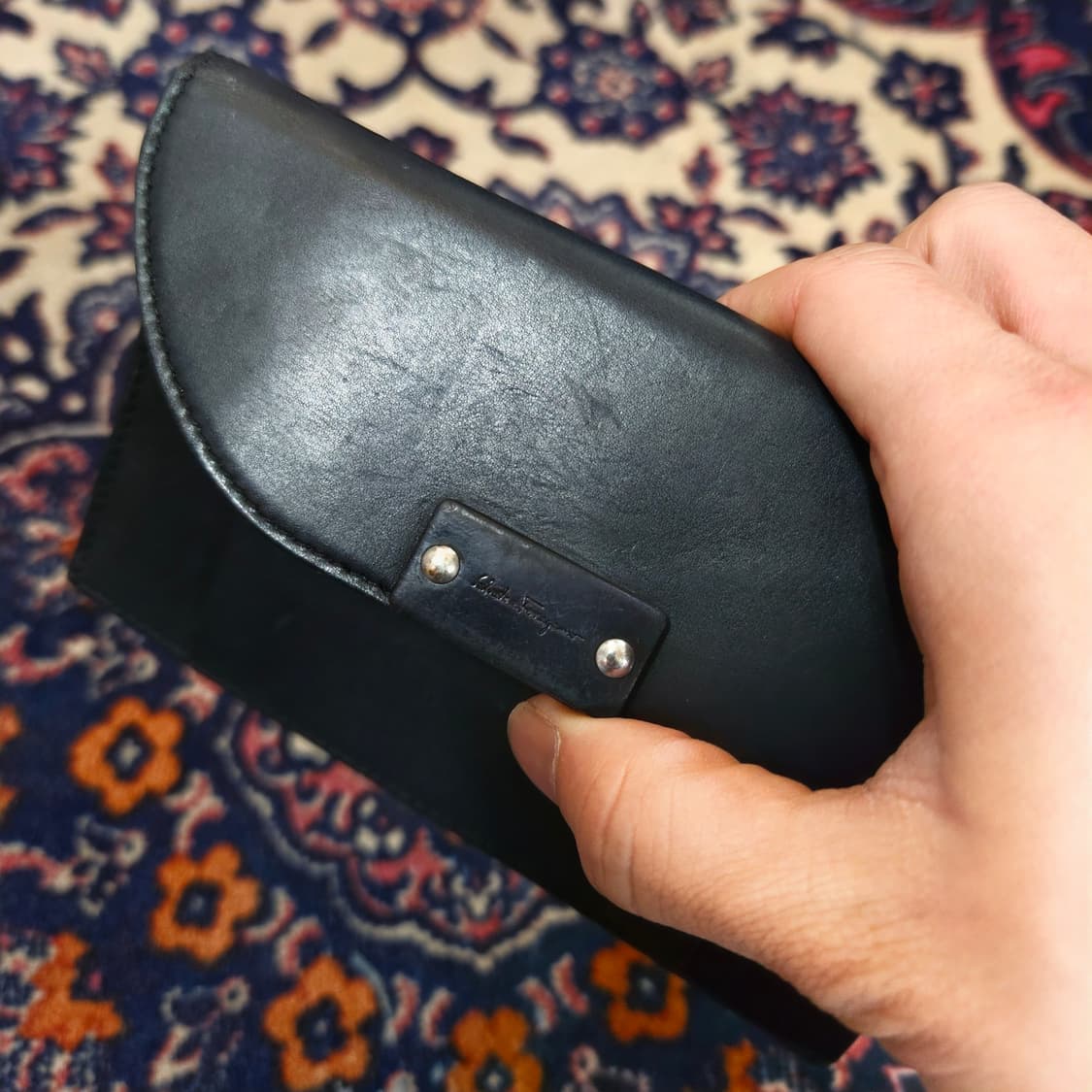 살바토레 페라가모 빈티지 가죽 지갑 16 x 10 size 상품이미지4