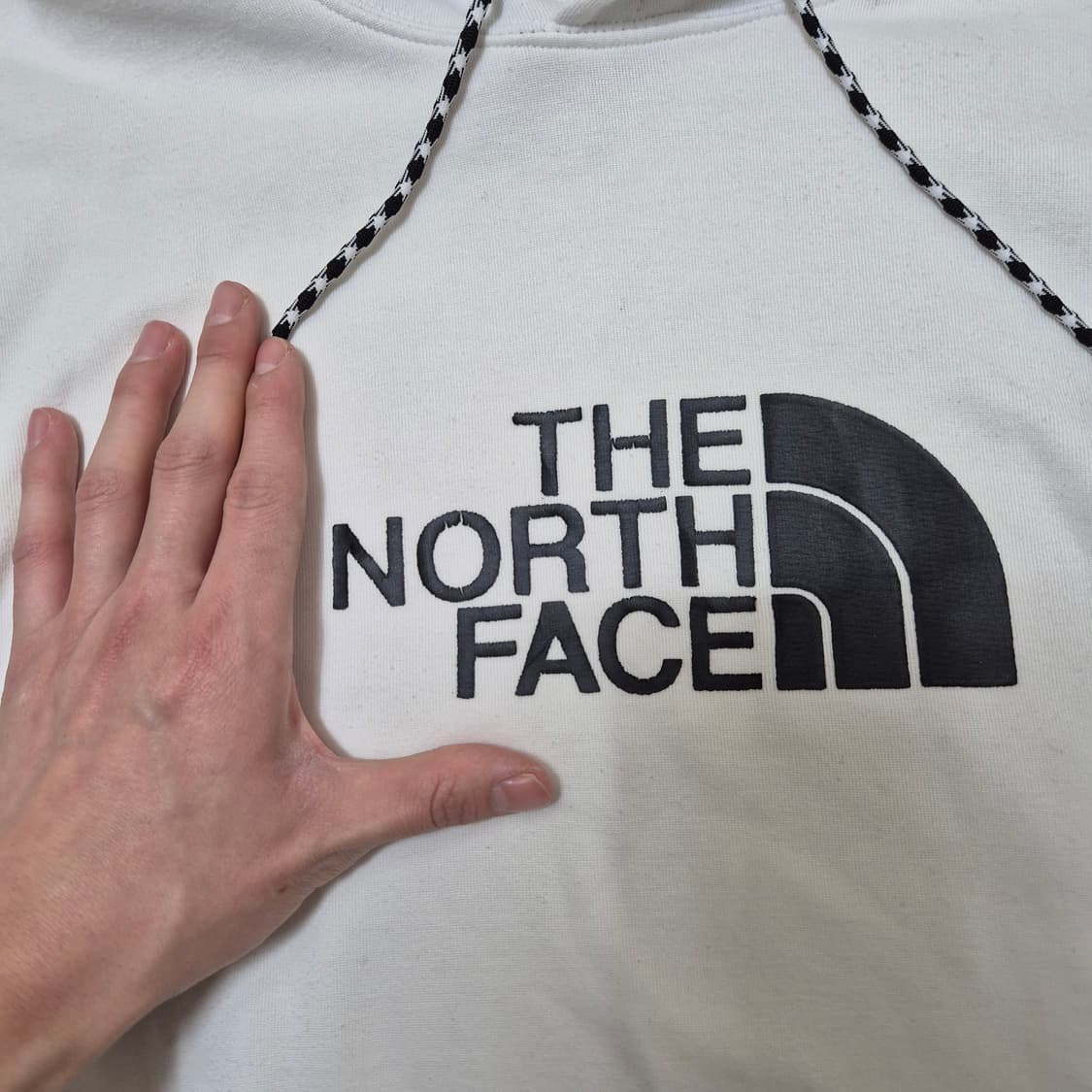 노스페이스 아틀레틱 빅로고 후드티 M(95) 상품이미지5