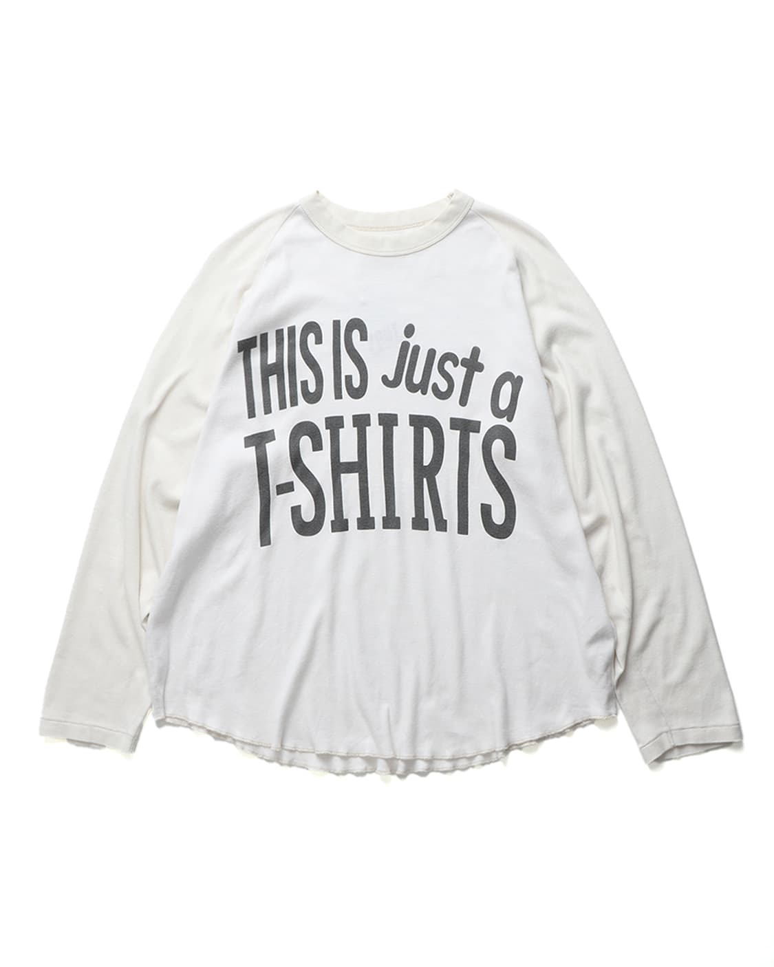 빔즈보이 BEAMS BOY Printed Raglan 3/4 Sleeve 상품이미지1