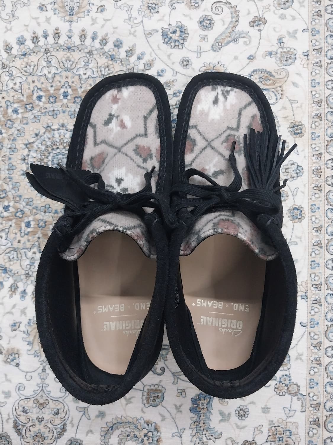 클락스 왈라비 END. x BEAMS 블랙 265mm 상품이미지7