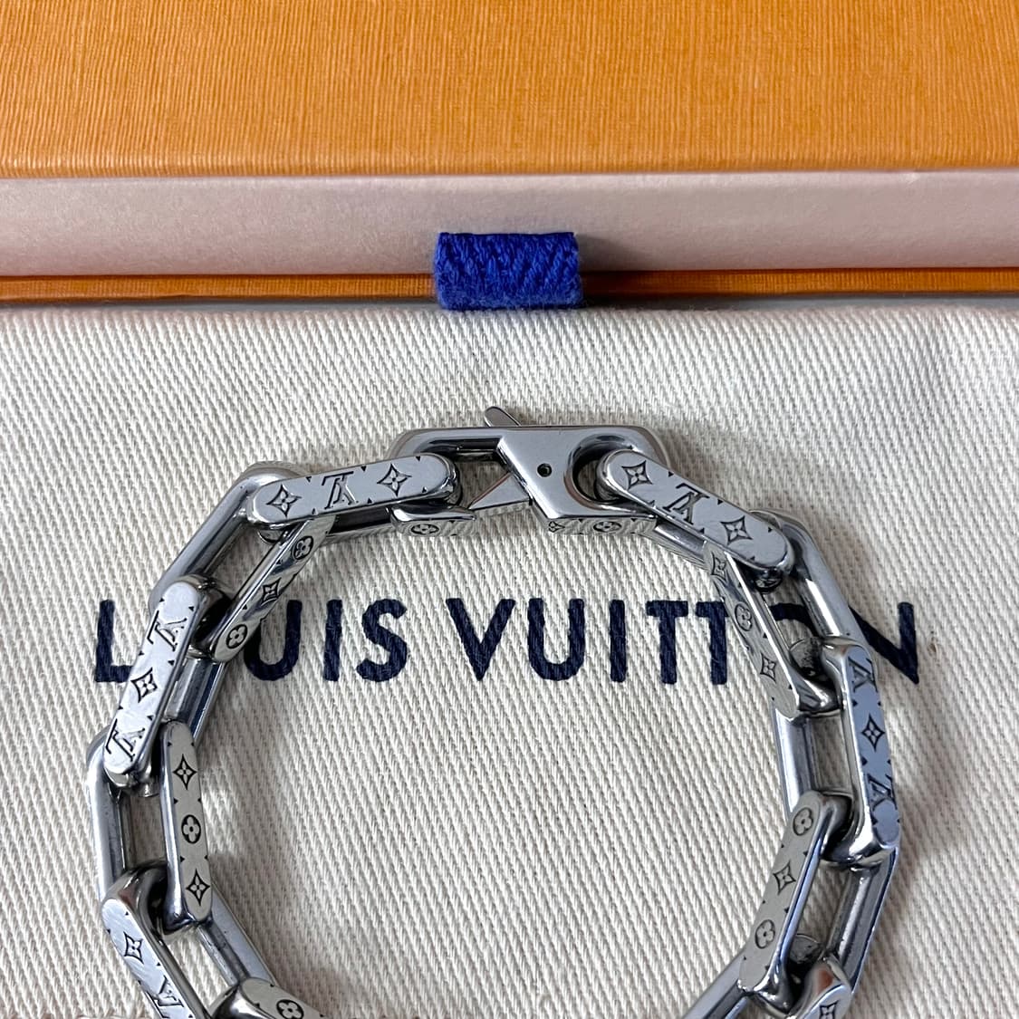 [S+급/정품] 루이비통 모노그램 체인 팔찌 M00308 상품이미지2