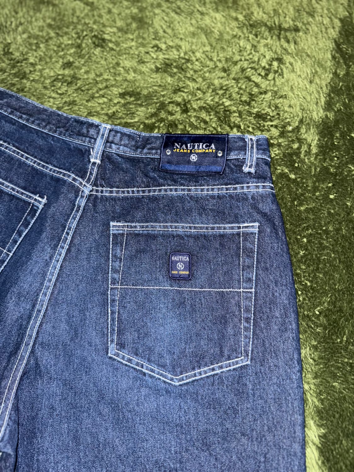 [38] 00s NAUTICA 노티카 USA 루즈 스트레이트 크롭 데님 상품이미지9