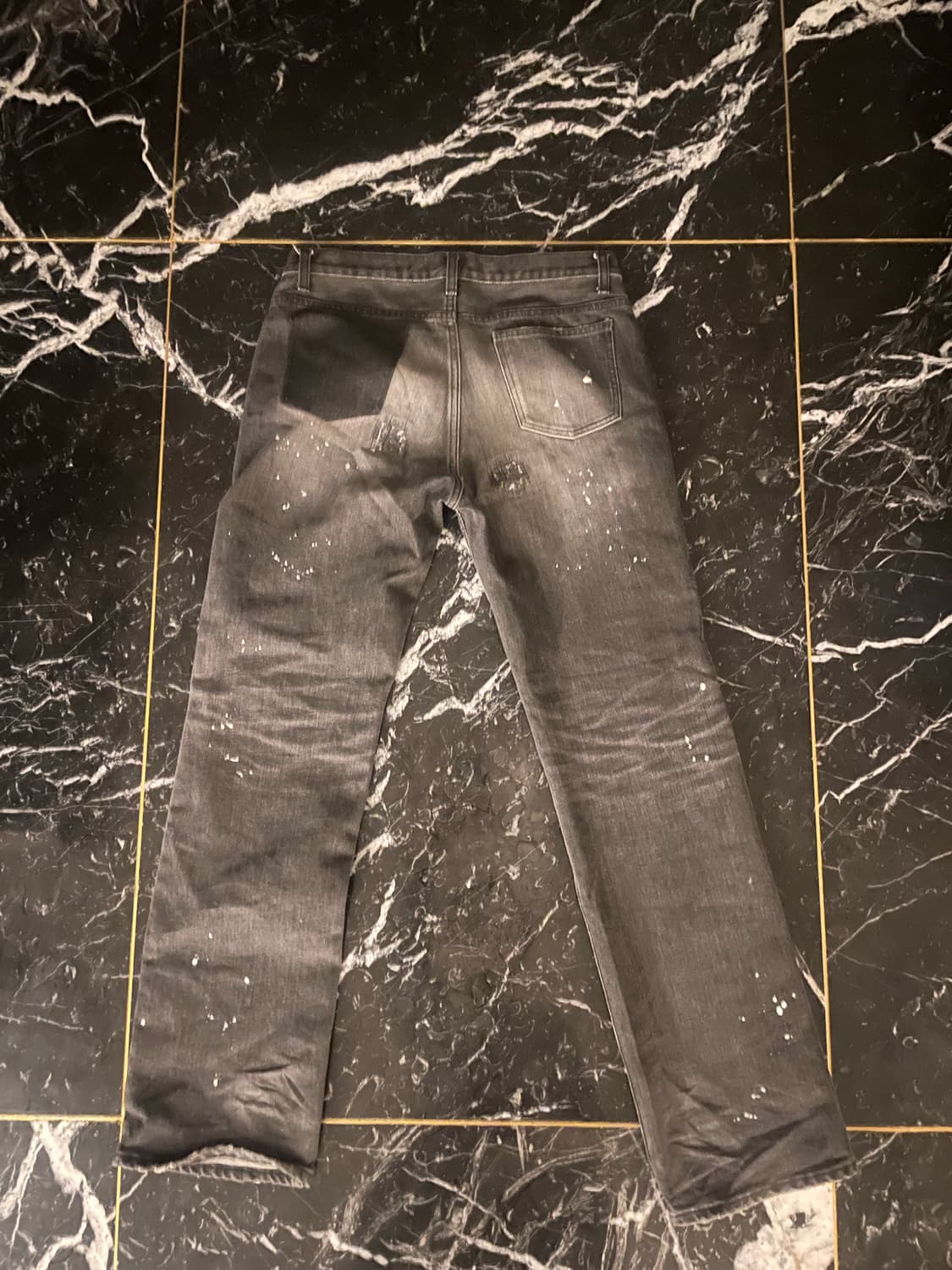 넘버나인 복각판 총알데님 블랙 상품이미지4