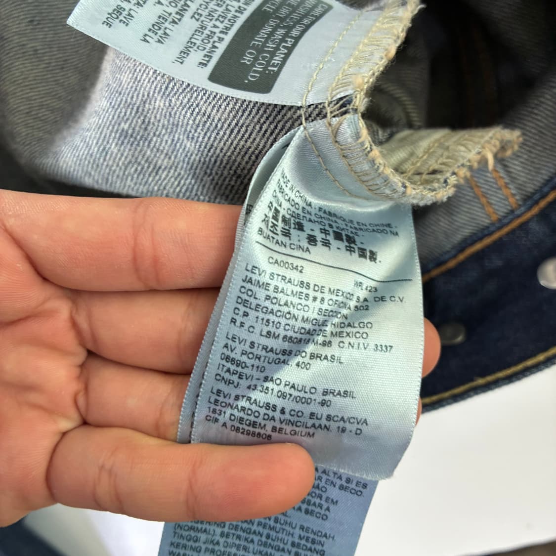 Levi's  리바이스 레드탭 데님 트러커 자켓  상품이미지6