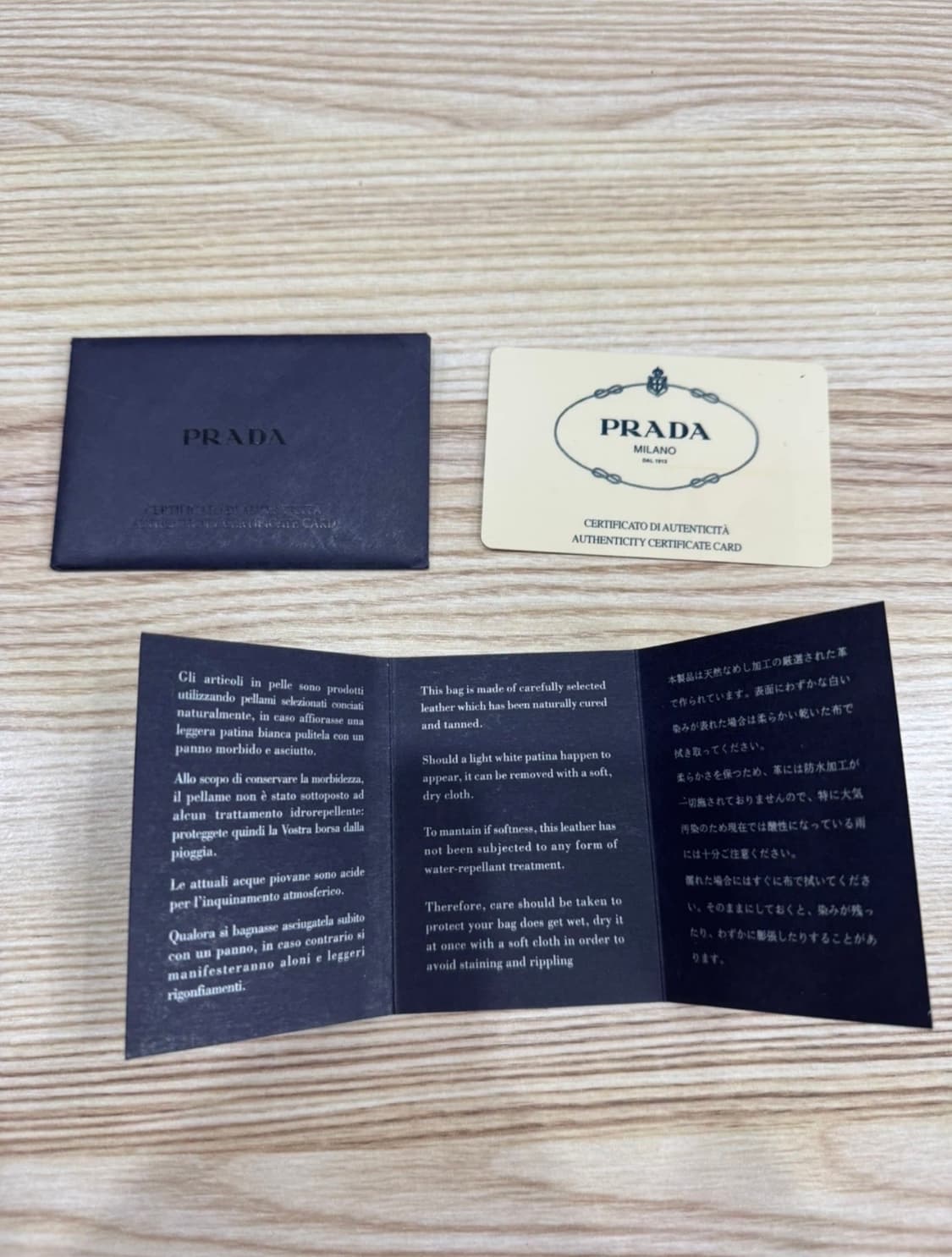 프라다 레더백 90's - 00's "PRADA" 상품이미지5