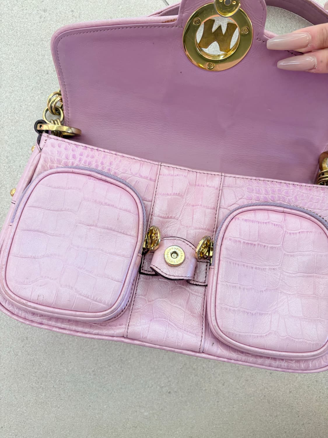 메트로시티 핑크 숄더백 상품이미지6