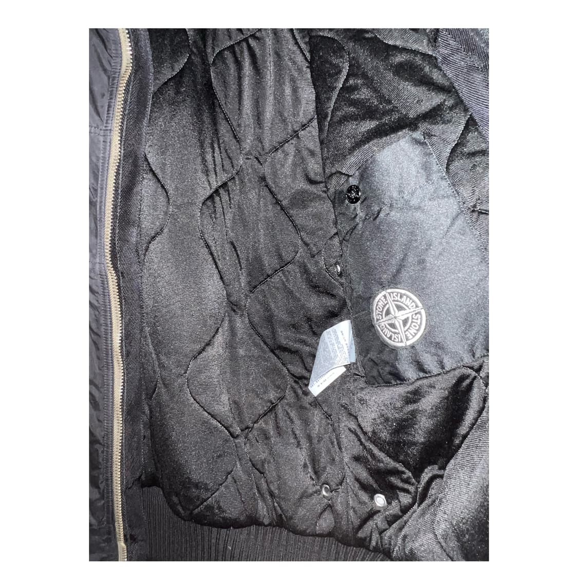 Stone island padded jumper black s 상품이미지8