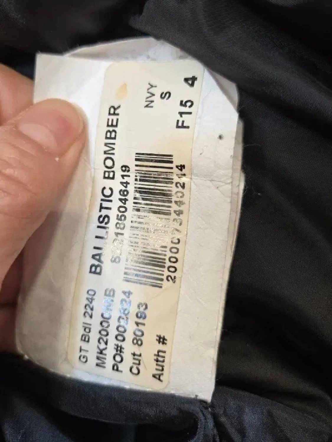 무스너클발리스틱 패딩 블랙 남성 점퍼 상품이미지8