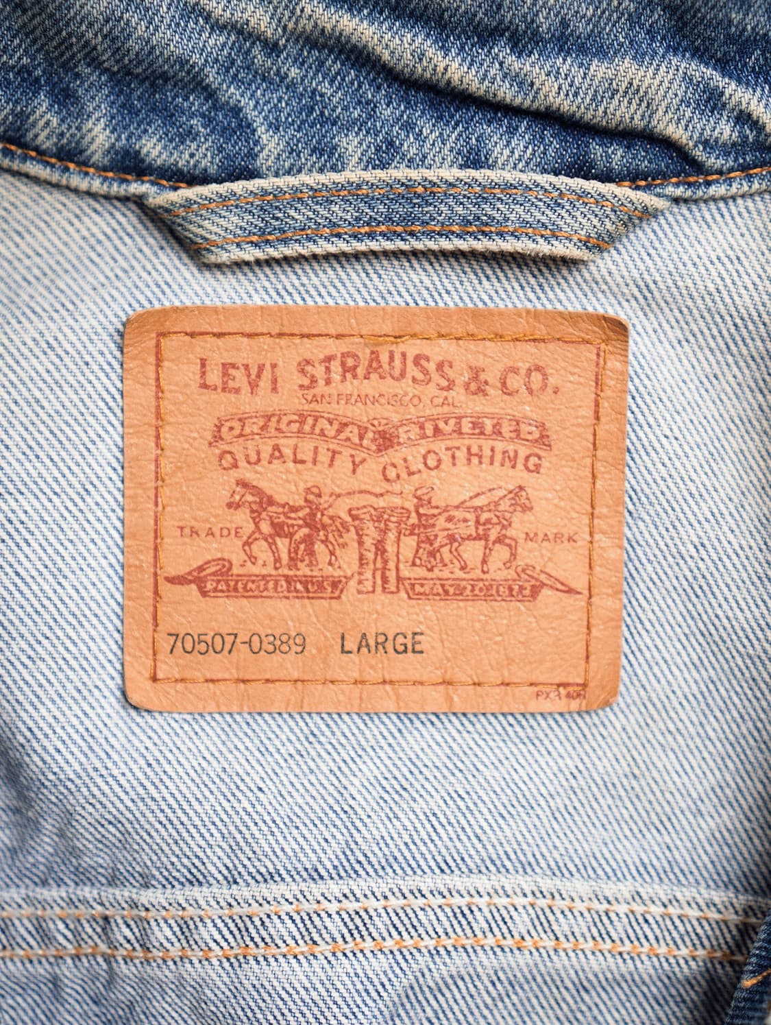 90’s Levi’s Denim Trucker Jacket 상품이미지2