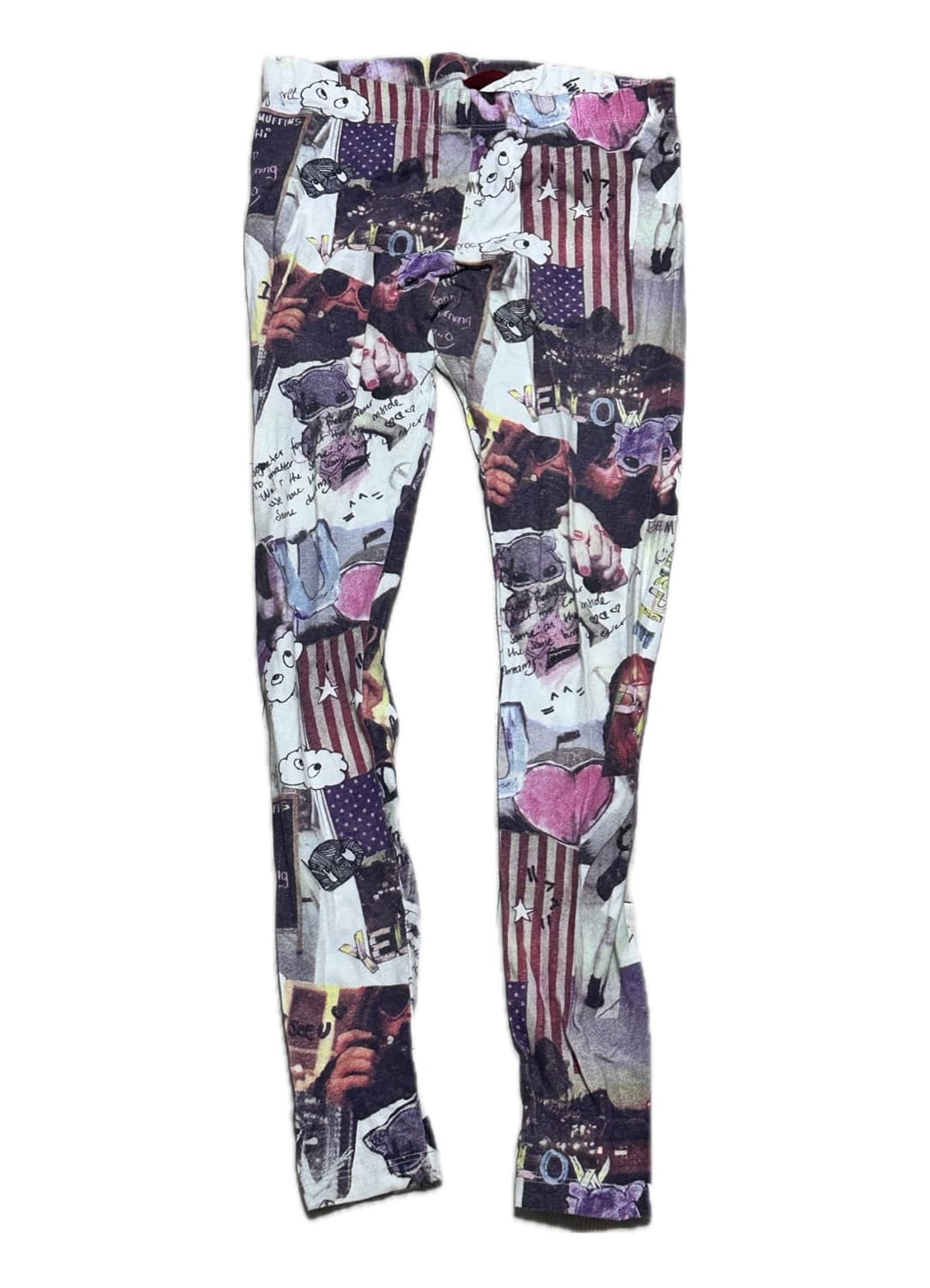 H&M NEWYORK 올오버 그래픽 프린팅 레깅스  상품이미지1