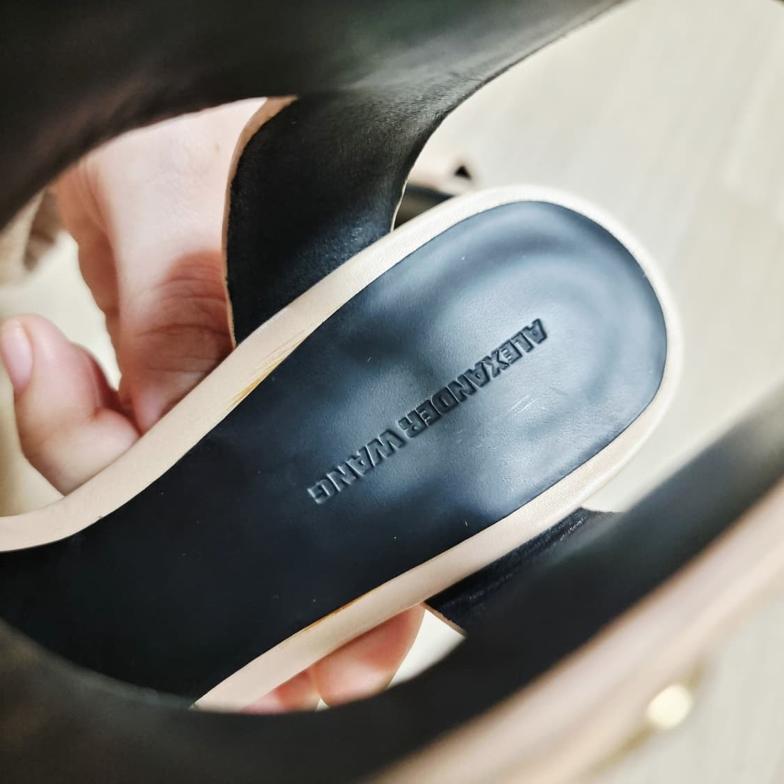 알렉산더왕 슬링백 오픈토힐 구두 슈즈 하이힐 (38) 새상품 상품이미지6