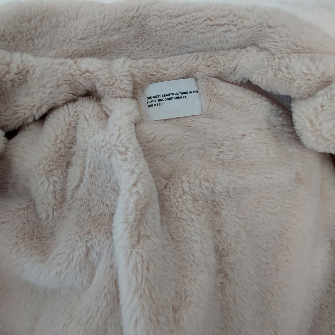 아메카지 캐주얼 비건 레더 퍼 오버핏 무스탕 무톤 자켓 점퍼 [브라운] 상품이미지7