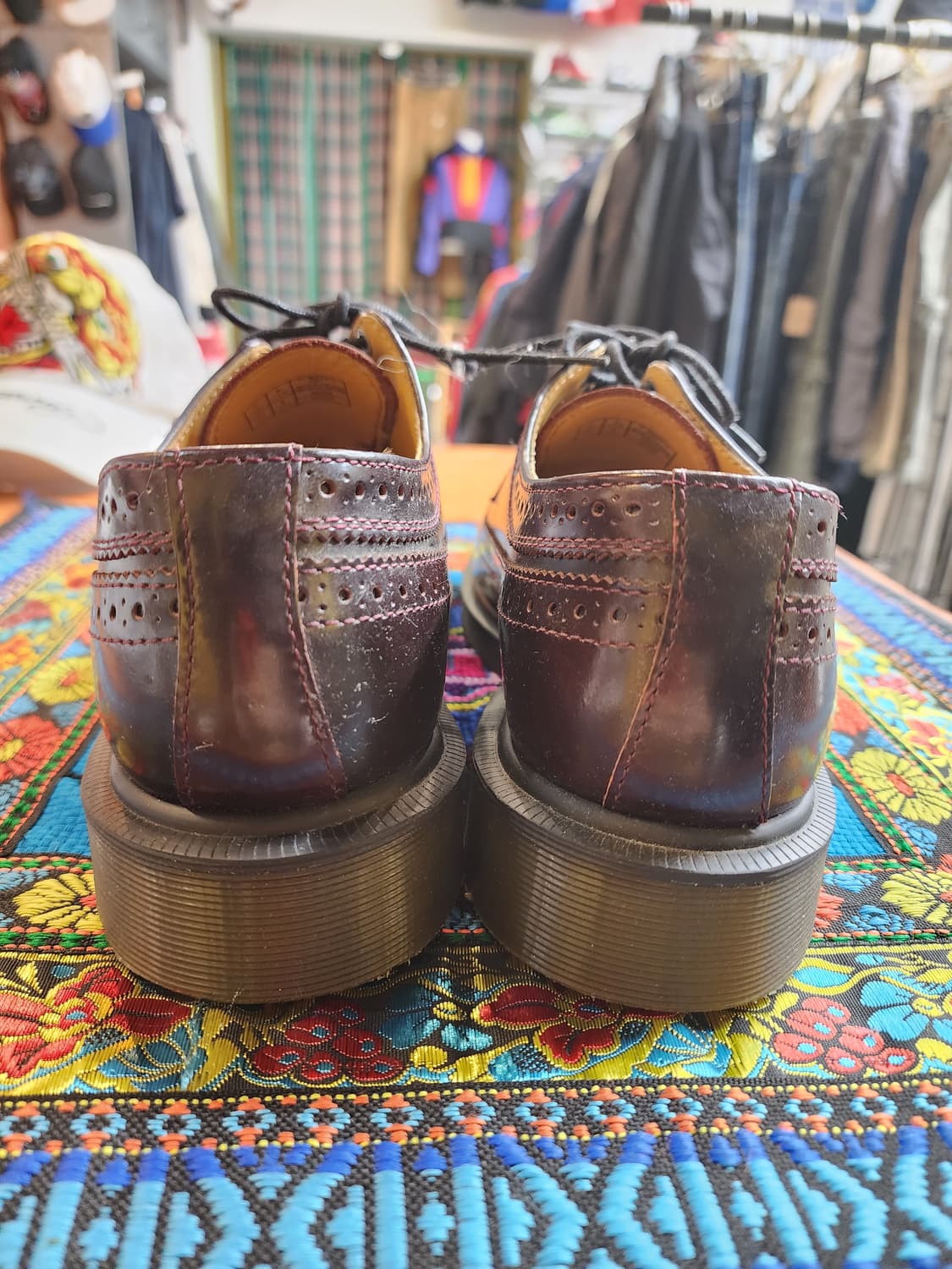 닥터마틴 3989 버건디 윙팁 상품이미지3