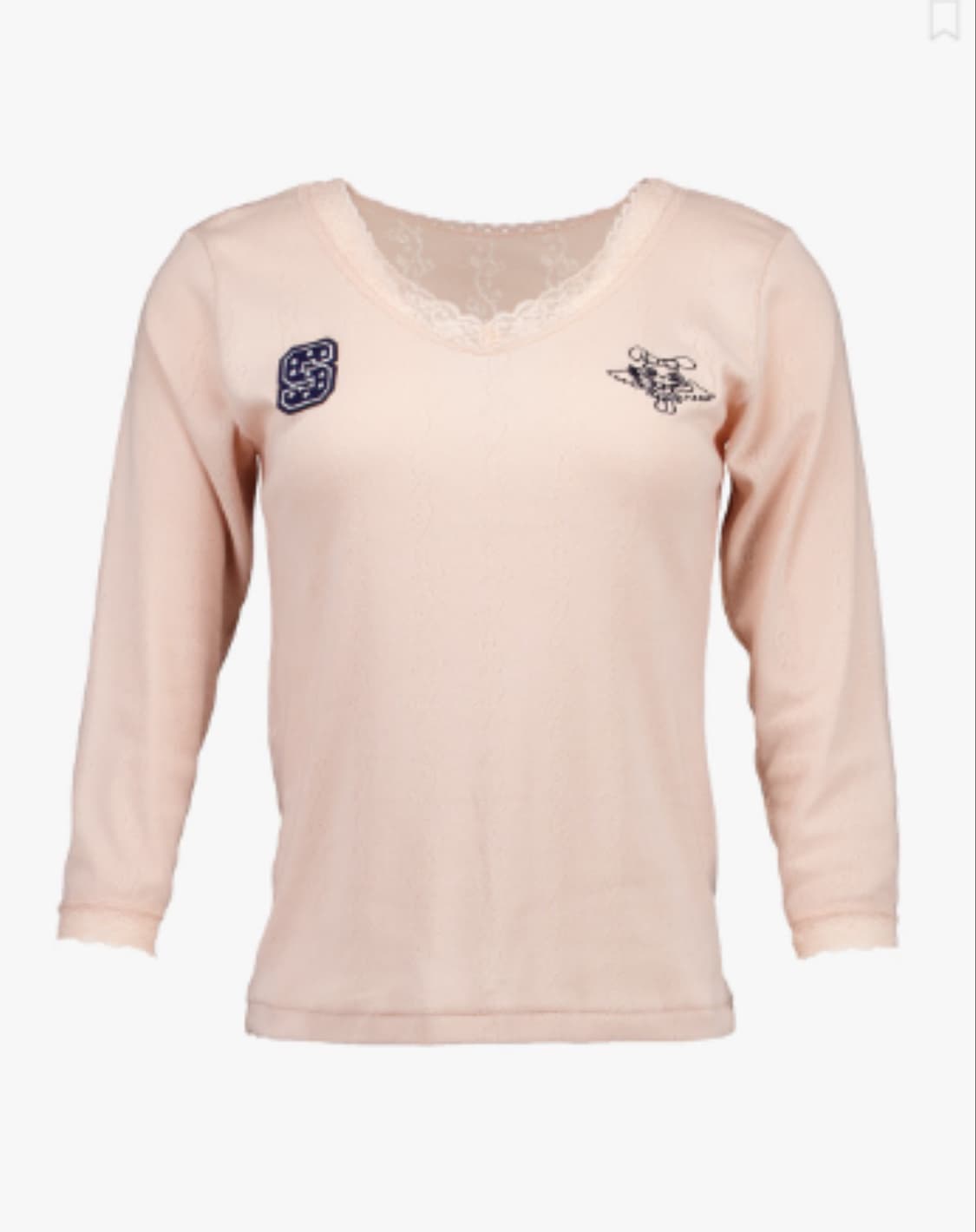 샬롬클럽 레이스 탑 피치 상품이미지1