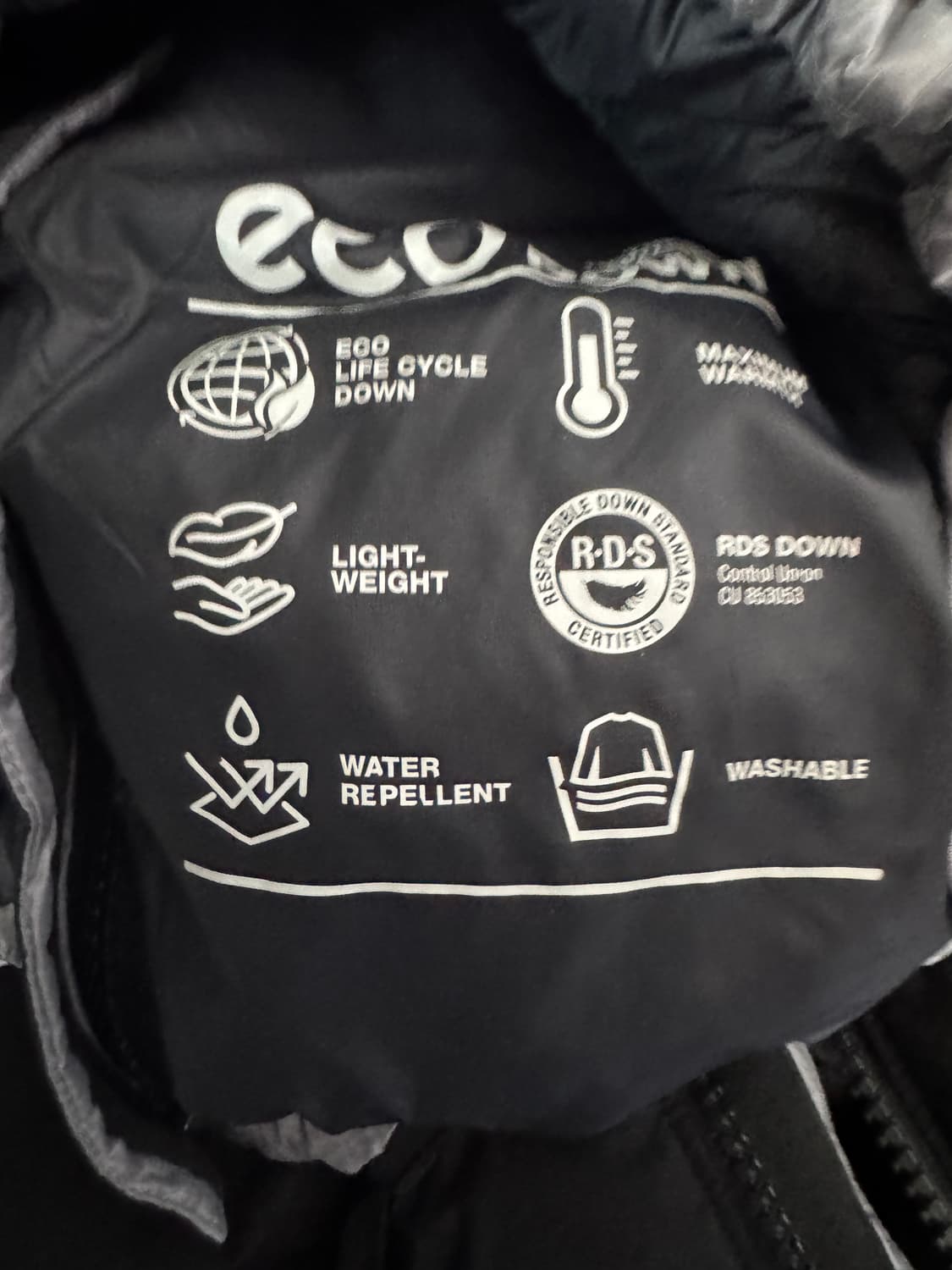 정품!! 노스페이스 화이트라벨 에코다운 눕시 패딩 XL 상품이미지5