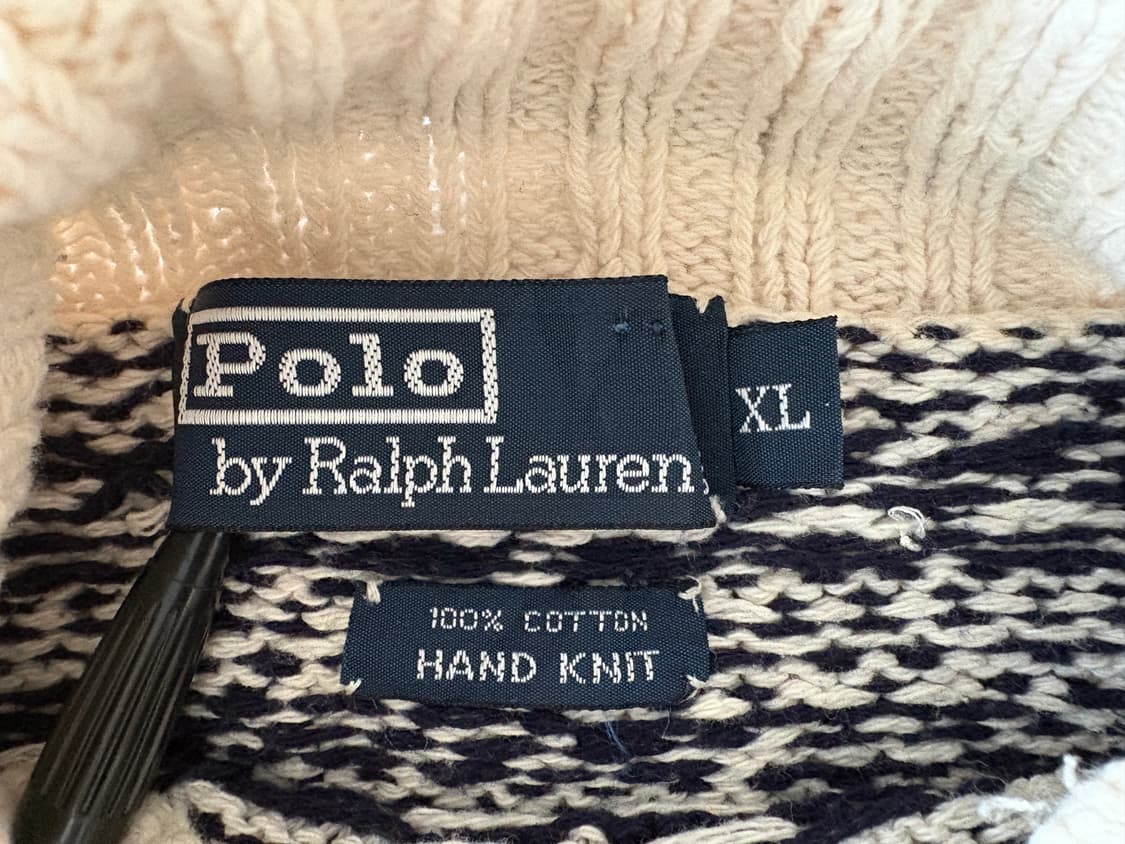 Polo 랄프로렌 노르딕 터틀넥 스웨터 XL 상품이미지4