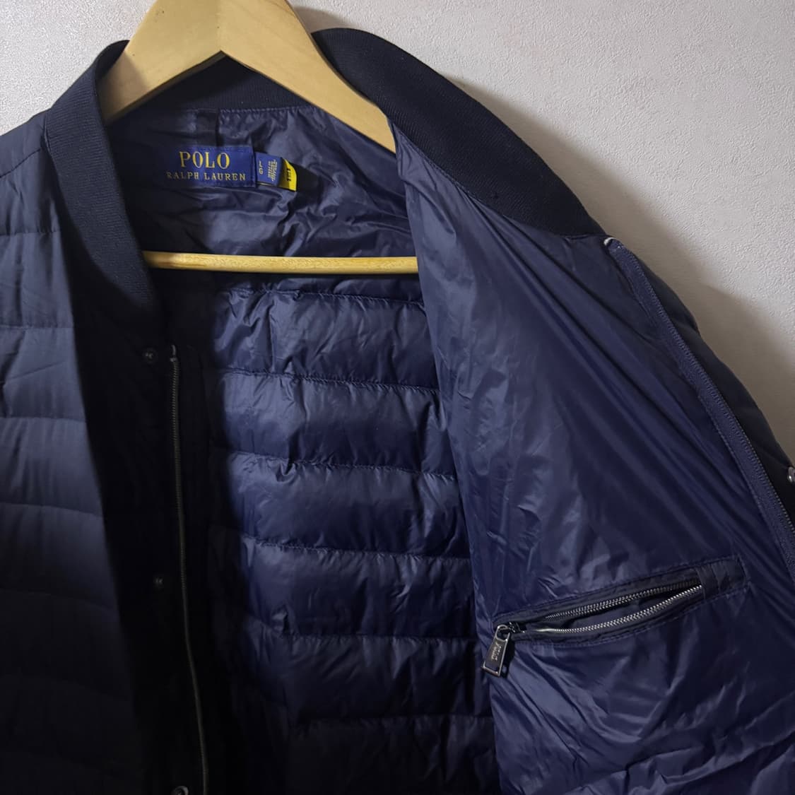 폴로 랄프로렌 오리털 경량 패딩 점퍼 L (105정도) 상품이미지9