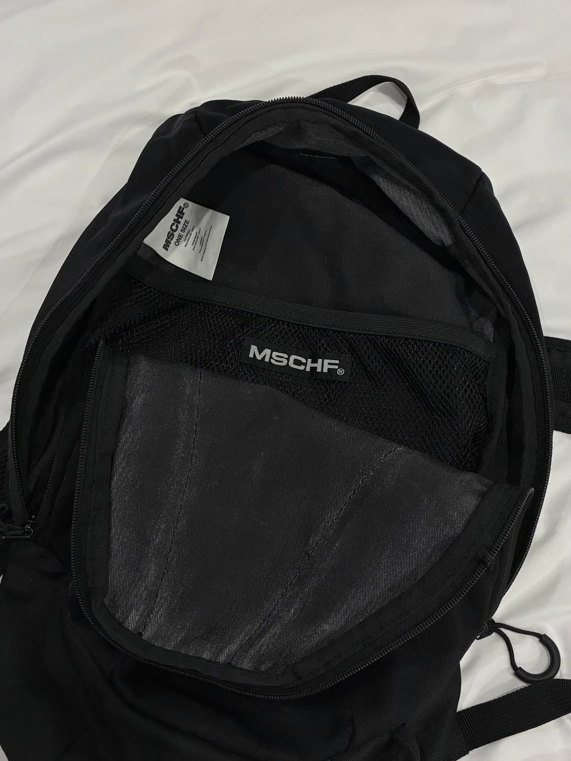 미스치프 롬버스 백팩 블랙 상품이미지6