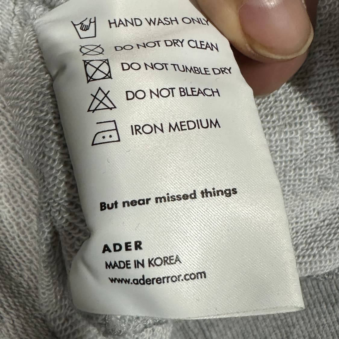 아더에러 메종키츠네 폭스 맨투맨  상품이미지6