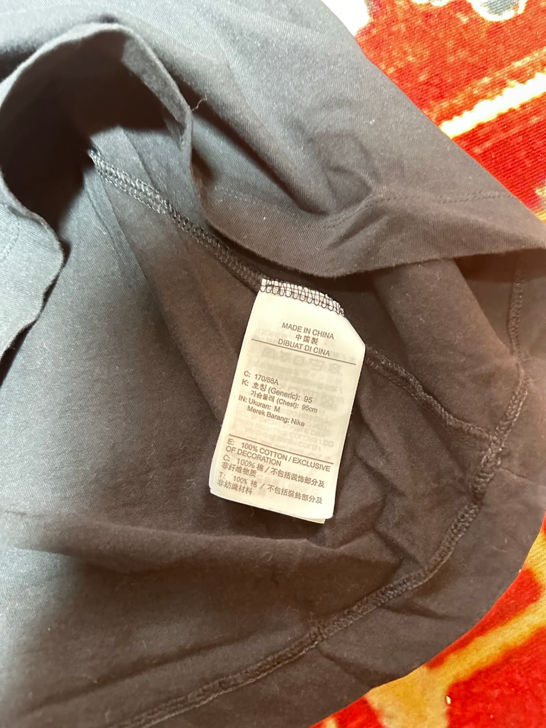 나이키 저스트두잇 프린팅 로고 반팔 티셔츠 상품이미지2