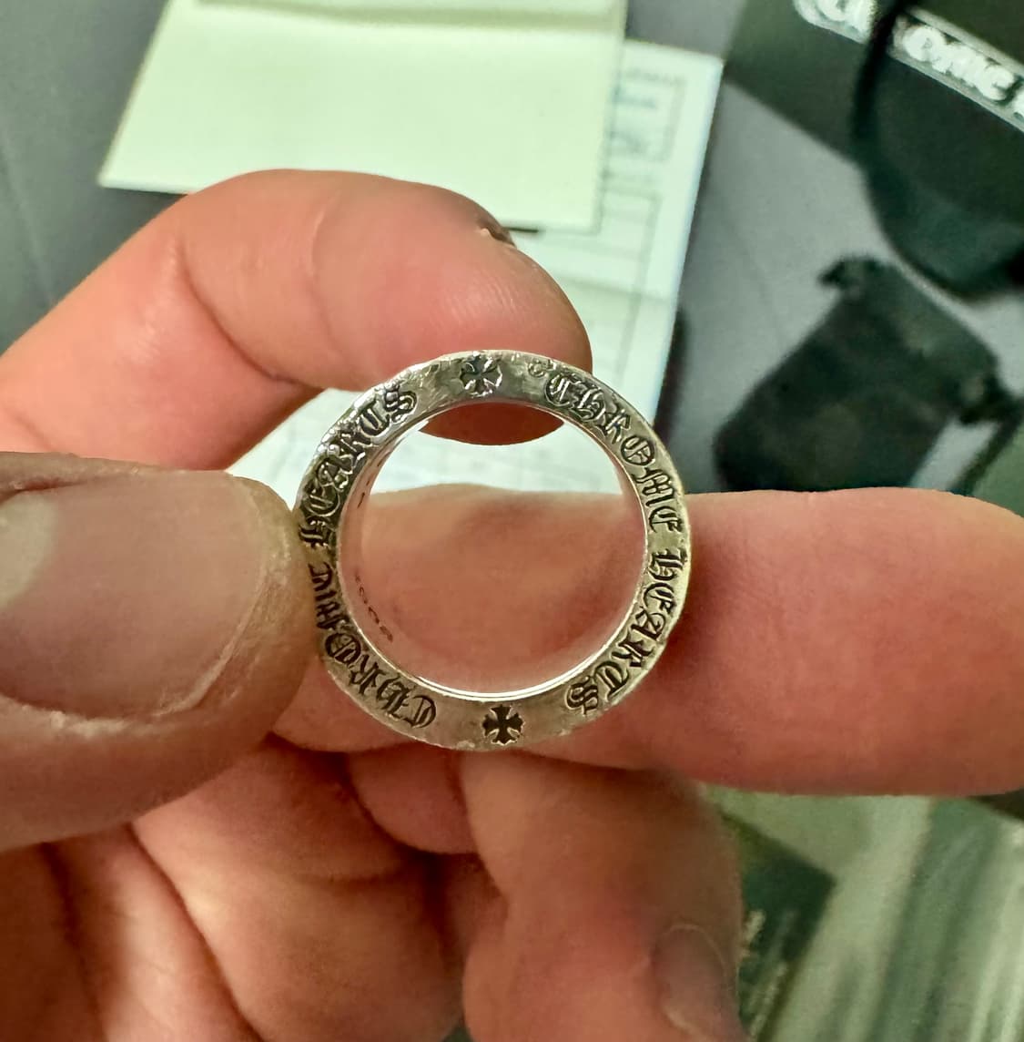 크롬하츠 미니플러스링 상품이미지3