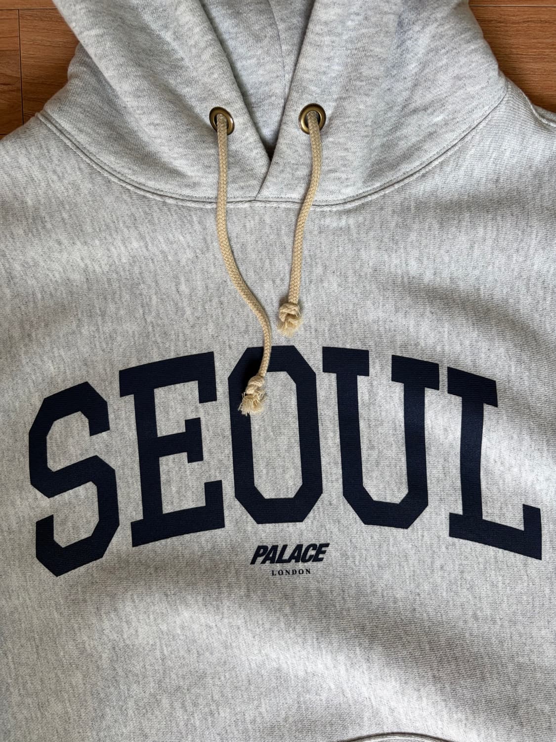[L] 팔라스 x 챔피온 샵 후드 서울 그레이 말 상품이미지3