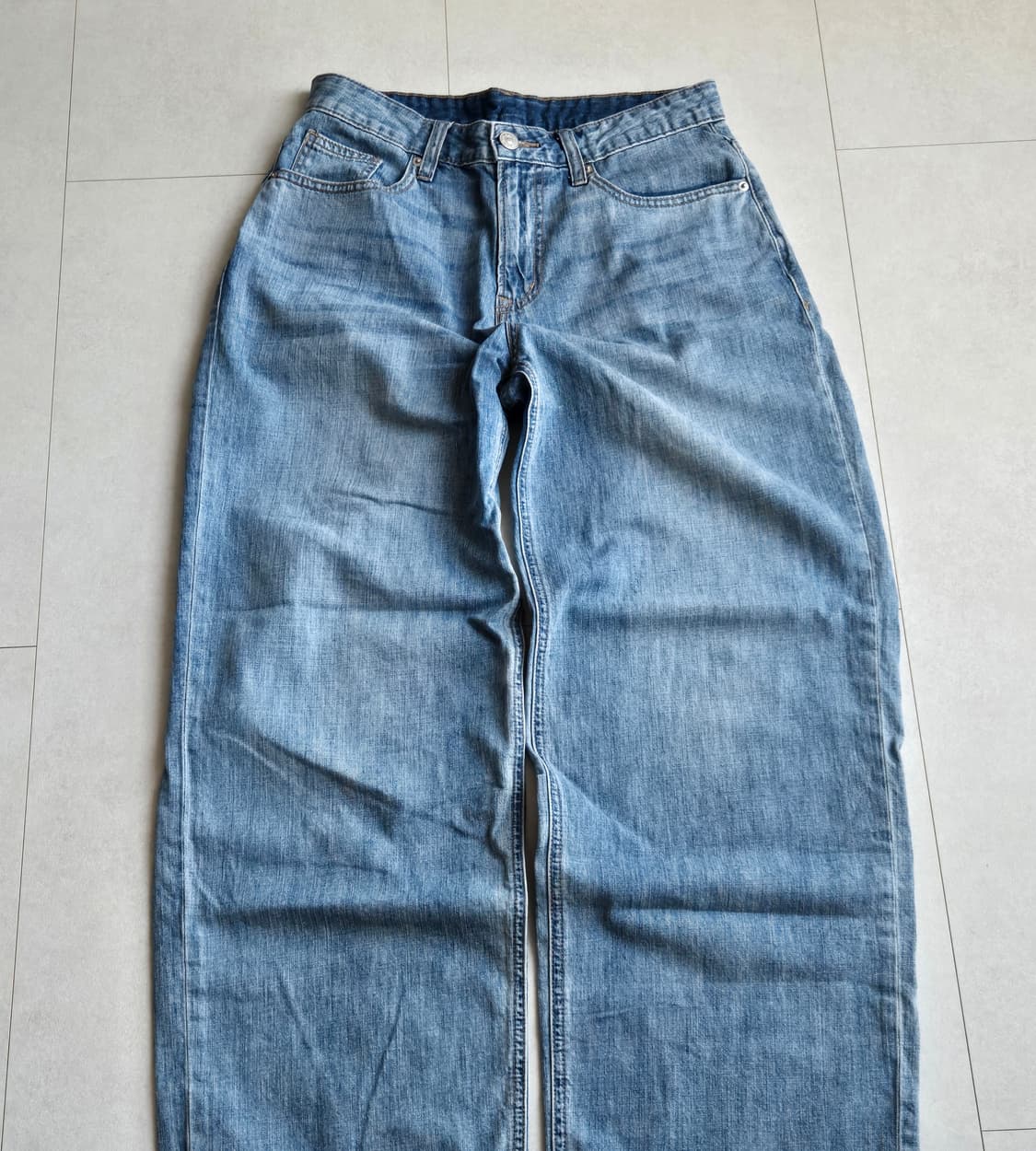 블루 배기 스파오 진 상품이미지1