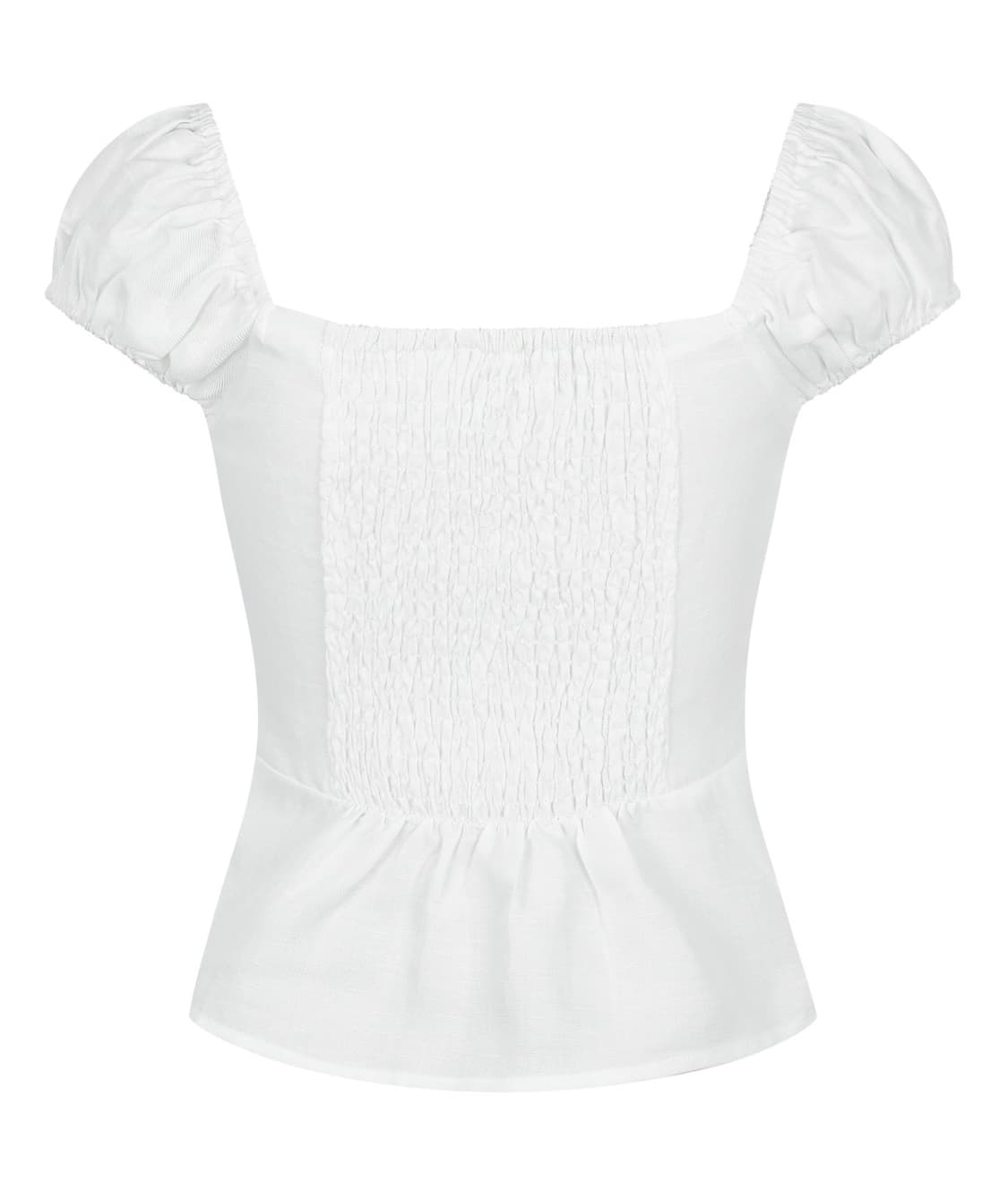 Pale Jade Square Neck Puff BL - Basic 상품이미지2