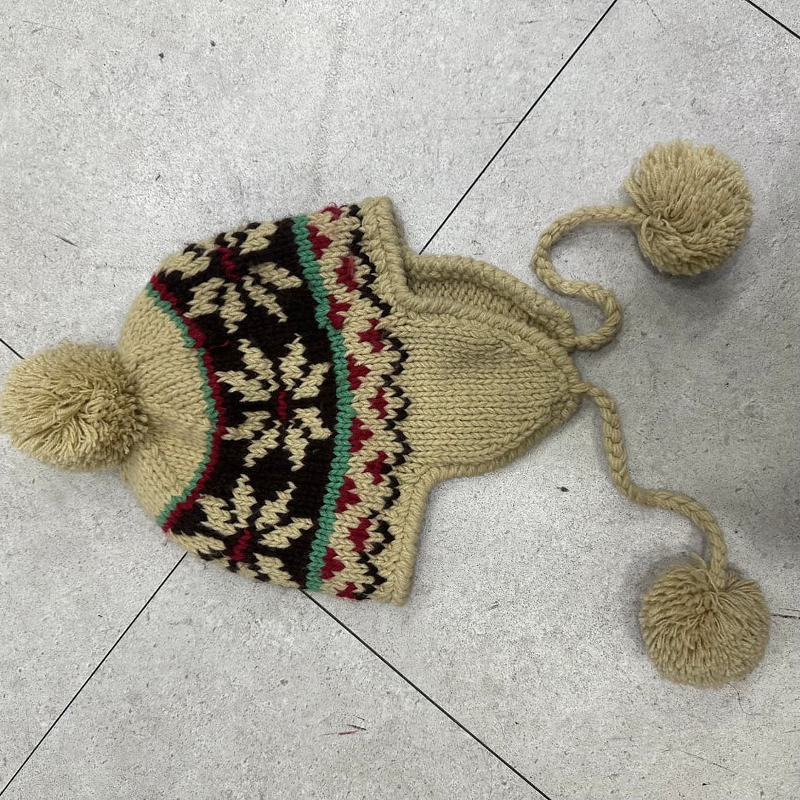 빈티지 니트 비니 상품이미지2