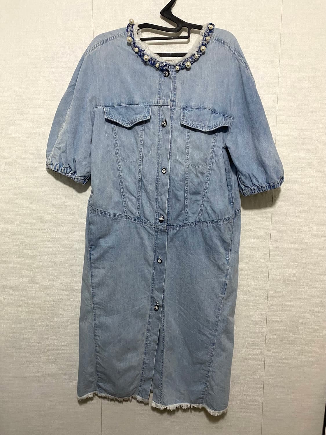 오즈세컨 데님 원피스  상품이미지4