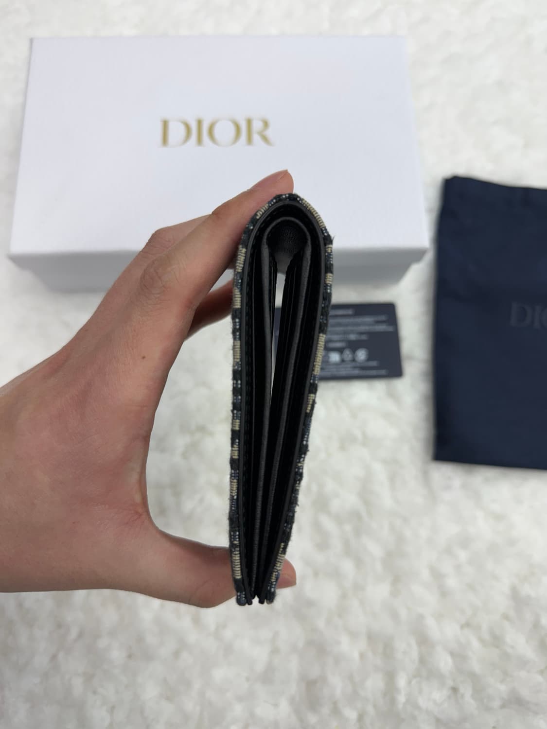 디올 오블리크 반지갑 풀구성 상품이미지2