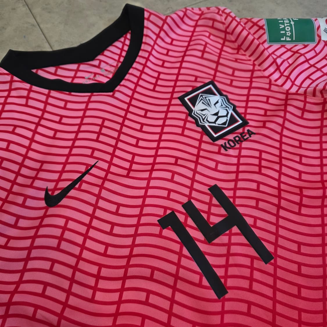 20-22 대한민국 국대 홈, 홍철(14) 유니폼 / XL 상품이미지2