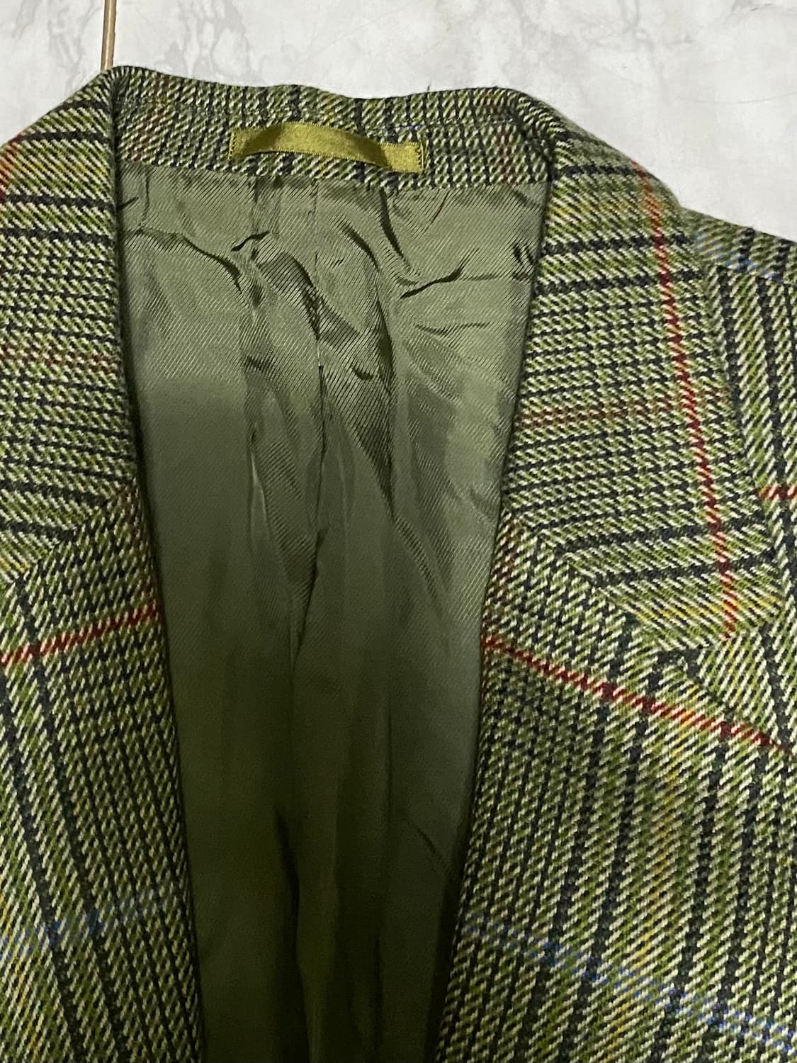 버버리 마이 블레이져 체크 자켓 95 사이즈 상품이미지2