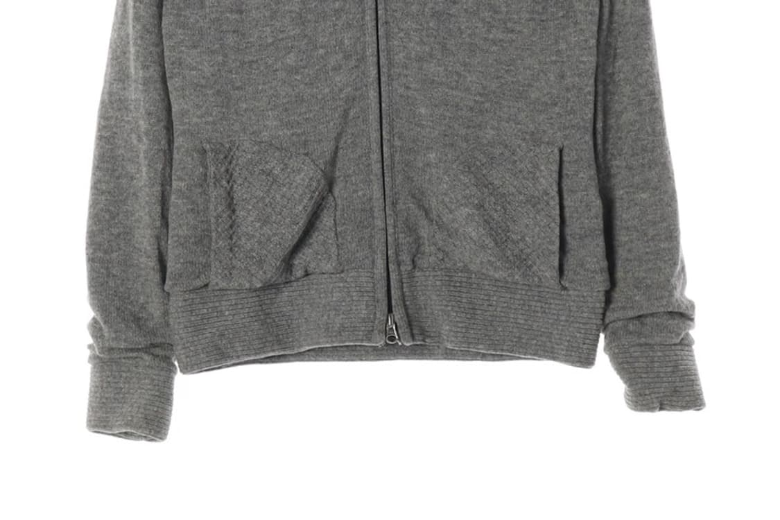 나이키골프 그레이 니트 후드 집업 M 상품이미지5