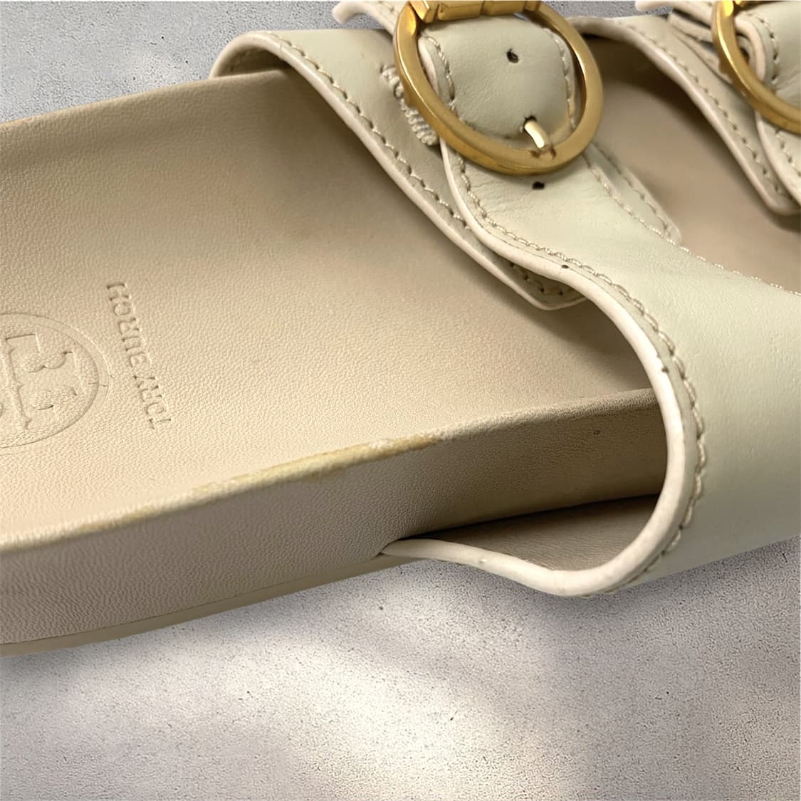 [230]토리버치 아나토믹 슬라이드 카프 레더 샌들(No.562) 상품이미지10