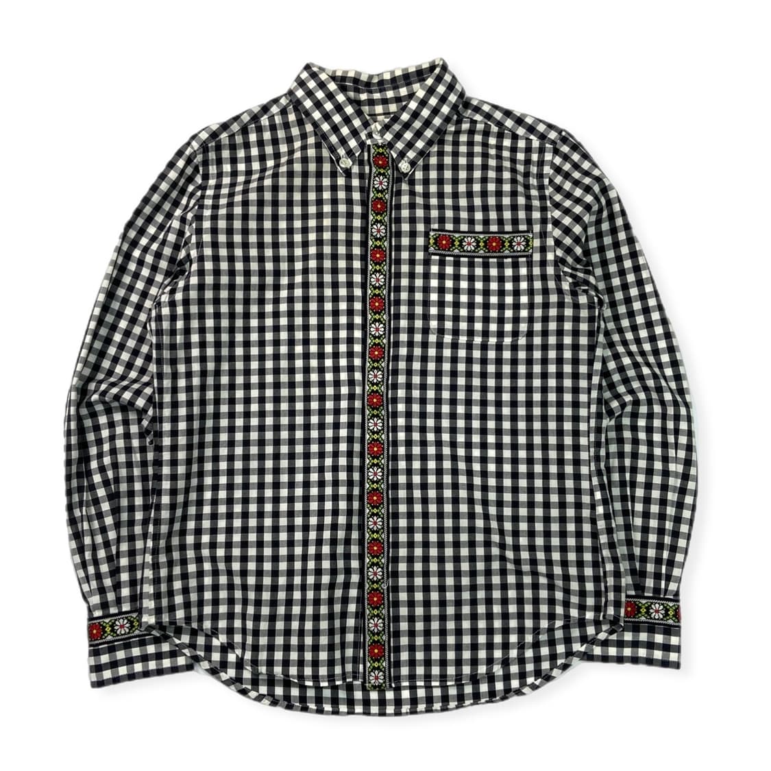 Beams boy flower shirt 상품이미지2
