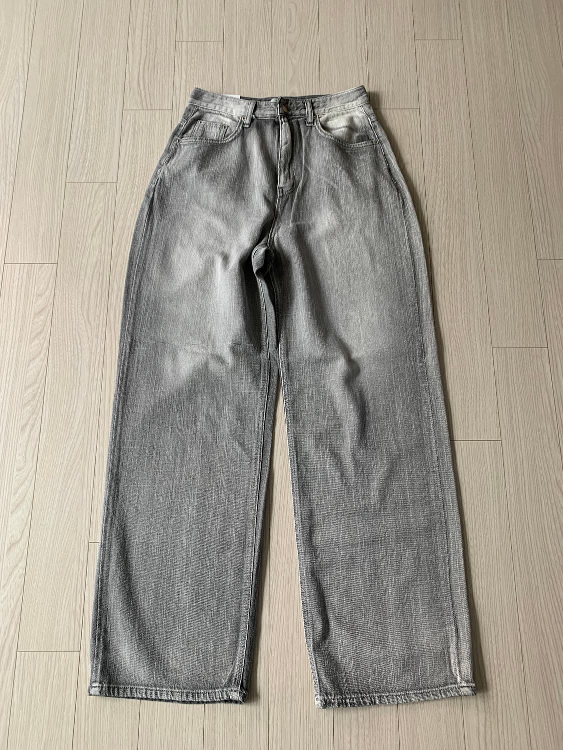 와일드 그레이 데님 팬츠 청바지  (새제품) 상품이미지1