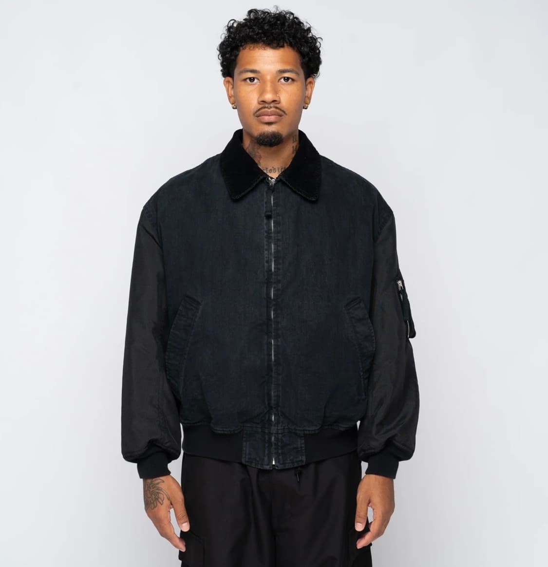 [마지막가격] 꼼데가르송 옴므 블루종 점퍼 L 상품이미지9