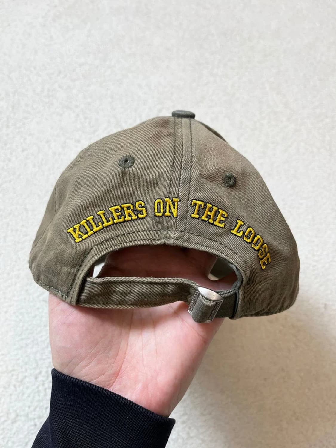 디스퀘어드2 14FW 리벨리온 로고 볼캡 A1752 상품이미지6